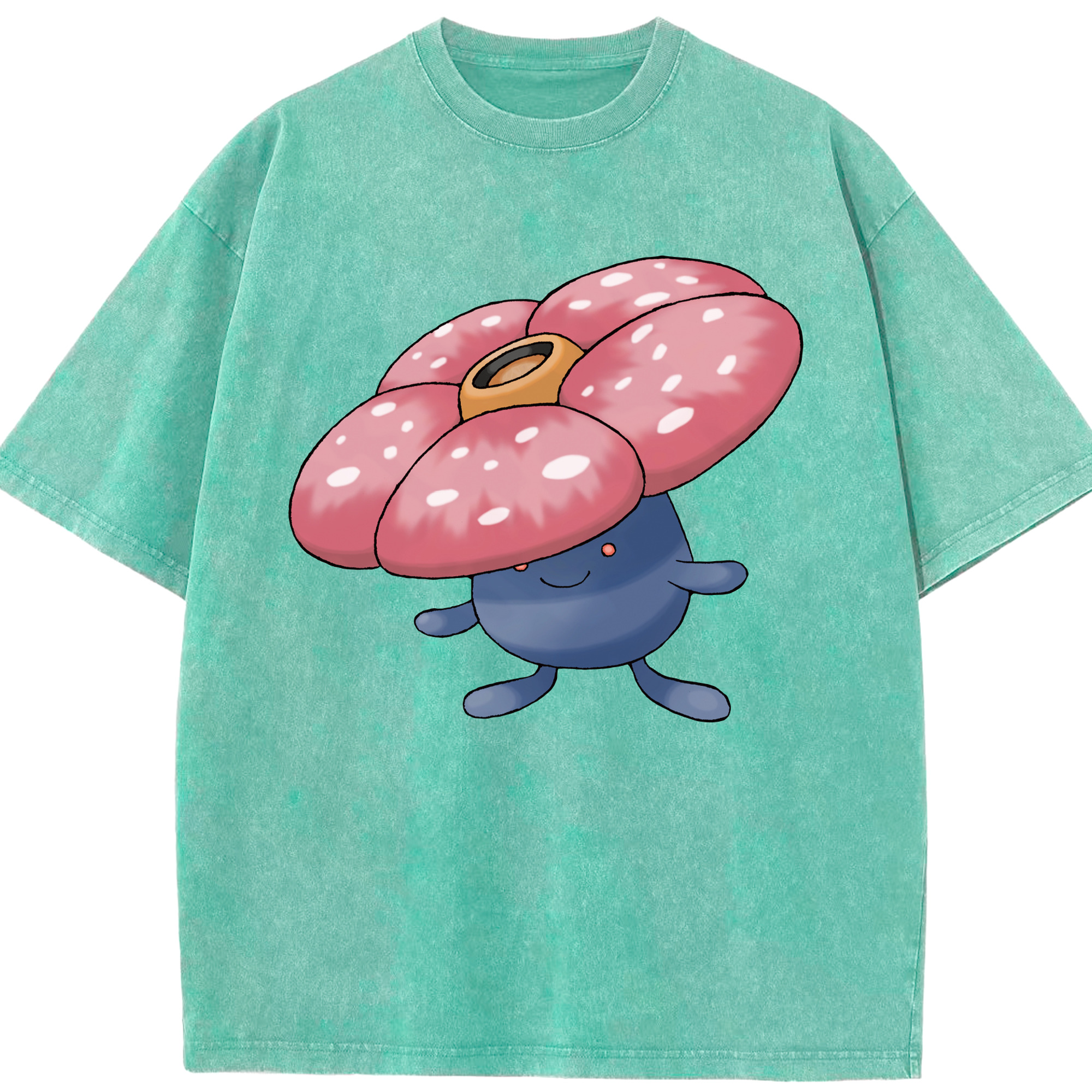 （画像用） ポケットモンスター Pokémon 綿100% ヴィンテージ風 半袖Tシャツ（フロントプリント）
